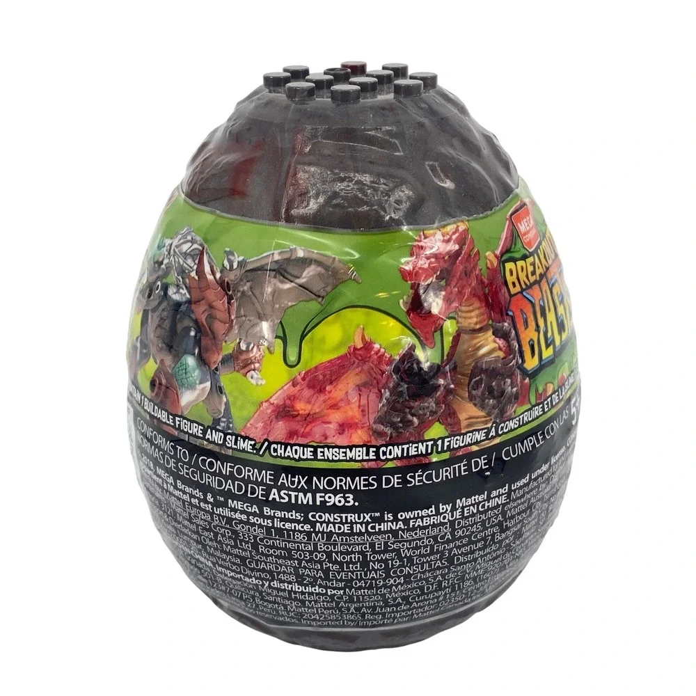 Mega Construx Breakout Beasts Series 1‎ Mystery Egg GCK31 New Sealed
